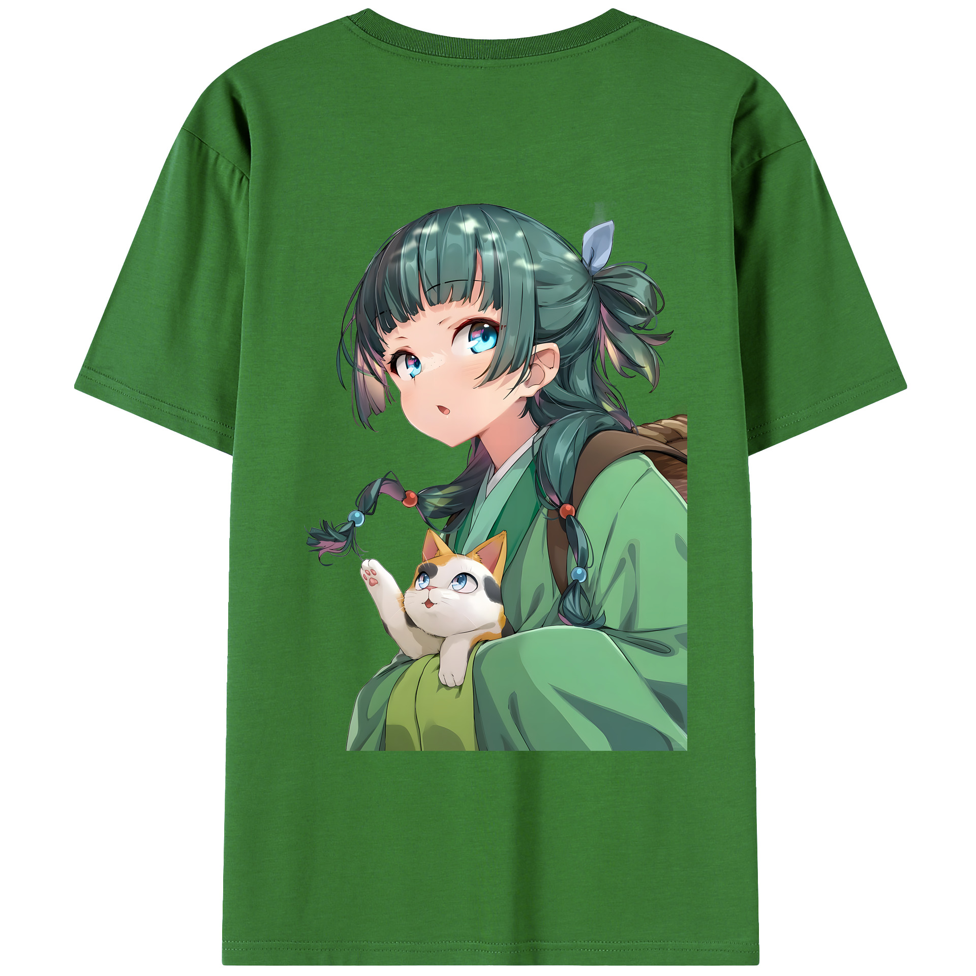 （画像用） 薬屋のひとりごと The Apothecary Diaries レディース半袖Tシャツ(バックプリント)